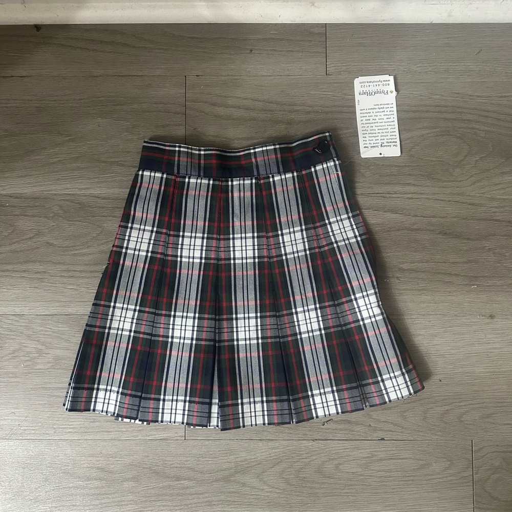 Flynn OHara plaid uniform skirt listed size 3